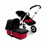 Bugaboo Cameleon Stroller - Red Base - Black Canvas