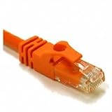 Cables To Go 27813 Cat6 550MHz Snagless Patch Cable (10 Feet, Orange)