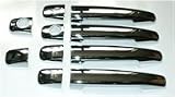 MB S-Class 2000-06 W220 Black Chrome Pearl Door Handle Covers