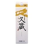雲海　久蔵 本格米焼酎　25度 1.8Lパック 久蔵