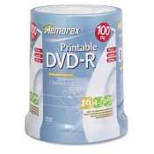 MEM05642 - Inkjet Printable DVD-R Discs