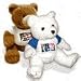 Custom Teddy Bear (1 qty). Upload your photo to customize the bear's t-shirt online.