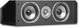 Polk Audio CS10 Center Channel Speaker (Single, Black)