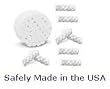 Super Absorbent Dental Braided Cotton Rolls for Saliva Control During Teeth Whitening Procedures / 50