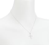 [ララクリスティー]LARA Christie ネックレス トゥモロー クロスネックレス [WHITE Label] P3057-WH