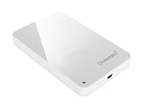 Intenso Memory Station 320GB externe Festplatte (6,4 cm (2,5 Zoll), USB-Y Kabel) wei�