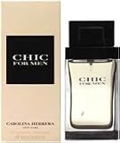 Chic by Carolina Herrera for Men Eau de Toilette Spray 3.4 oz