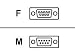 Belkin - Serial Cable - Db-9 (f) - Db-9 (m)