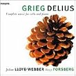Grieg/Delius/Compl' Music Cello & Piano