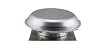 Air Vent #53833 Grey Metal Dome Power Vent
