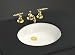KOHLER K-2210-96 Caxton Undercounter Lavatory, Biscuit