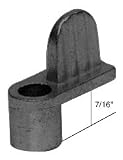 CRL 7/16 Black Die Cast Window Screen Clip - Package