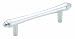 Amerock BP19258-26D Abstractions Pull Brushed Chrome, 3-Inch Center to Center
