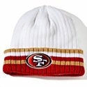 NFL Team Knit Cuffed Cap by Reebok - 49ers
