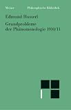 Grundprobleme der Ph�nomenologie 1910/11