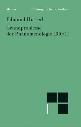 Grundprobleme der Ph�nomenologie 1910/11