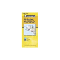 Michelin Map 11308: Local France - Finistere / Morbihan (Michelin Local Maps)