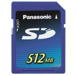 Panasonic 512 MB Secure Digital Card