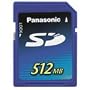 Panasonic 512 MB Secure Digital Card