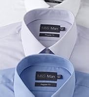 3 Pack Easycare Classic Collar Assorted Shirts