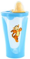 Childrens Toyshop   : Tommee Tippee Winnie The Pooh 350ml Easiflow Beaker 9m+