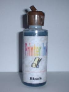 4 Oz Bulk Black Ink Refill Any Brand Printer Hp Lex