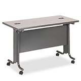 Office Products : 61000 Series Training Table with Casters, Rectangular, 48w x 24d x 29-1/2h