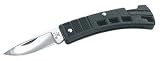 Buck MiniBuck TM Knife (Black/Silver, Small)