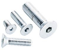 Chrome-Plated Flat-Head Screw
