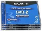 Sony 3DMR30L1H 1.4GB DVD-R Recordable DVD Camcorder Media (3 pack)