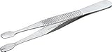 ＴＲＵＳＣＯ　ステンレス製ピンセット切手用１２０