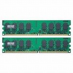 BUFFALO DDR2 667MHz SDRAM(PC5300)240pin DIMM 2GB2���� D2/667-2GX2