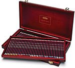 Derwent Coloursoft 72 Pencil Set in a wooden box (DW 32199)