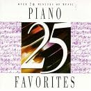 25 Piano Favorites by Ludwig van Beethoven, Johannes Brahms, Frederic Chopin, Claude Debussy, and Antonin Dvorak
