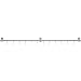 Stellar Premium Hanging Rack 100cm and 12 Hooks
