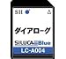 SEIKO �V���J�J�[�h�E�u���[ LC-A004(�p��b�_�C�A���[�O�J�[�h)