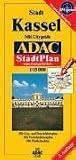 Kassel, GPS-genau. ADAC Stadtpl�ne mit Spezialfaltung - 
