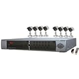 16 Channel DVR System with 8 Cameras