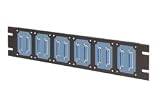 Universal Rack Panel with 12 DB25 Female / Female