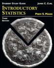 Introductory Statistics, 3E, Student Study Guide