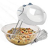 Hamilton Beach 62670 Performance Plus 6-Speed Mixer, White