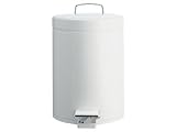 Brabnta 1093.48 Pedal Bin White 3L