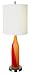 Trend Lighting TT1308 One Light Red Table Lamp Glass: Sherbert