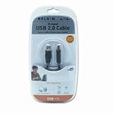 Belkin F3U133-06 Pro Series Hi-Speed USB Cable (Six-Feet)