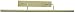 DSL Direct Wire Slim-Line Picture Light in Satin Brass (14 inch - 36 inch) Sizes:14 Inches (as shown): DSL14-51