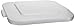 Rubbermaid Commercial Products BRUTE Square Bin Storage Container Lid, 28-Gallon, White (FG352700WHT)