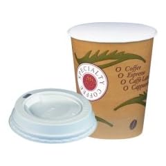Pappbecher To Go 02l mit Deckel 10ST