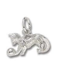 Rembrandt Charms Cat Charm