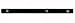 Mini Skinny Self-Stick Strip Magnet Board - Black by Three By Three Seattle