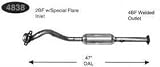 Catco 4838 Direct Fit Converter
